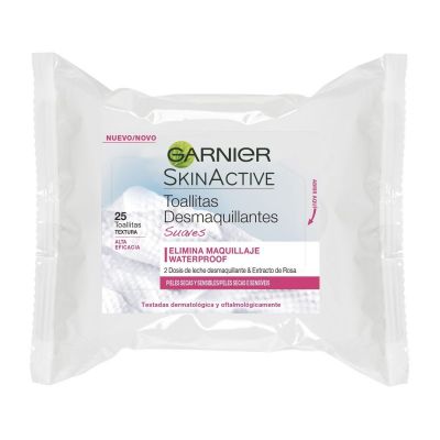 Garnier Essencials Toallitas Pieles Suaves Y Sensibles 25 Un