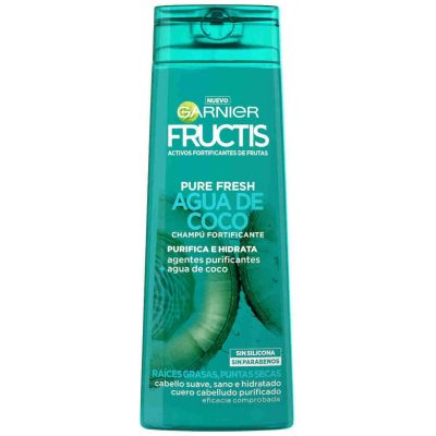Fructis Pure Fresh ChampÃº Fortificante Agua De Coco 300Ml