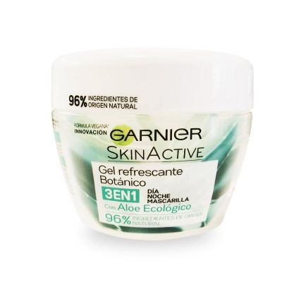 Skin Active Gel Refrescante Botánico 3 En 1 Con Aloe Ecológico 150 Ml