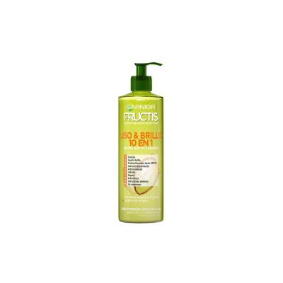 Fructis Liso & Brillo 10 En 1 Crema Sin Aclarado 400Ml