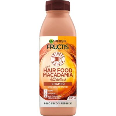 Fructis Hair Food Champú Macadamia Alisadora 350 Ml