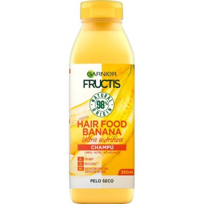 Fructis Hair Food Champú Banana Nutritiva 350 Ml