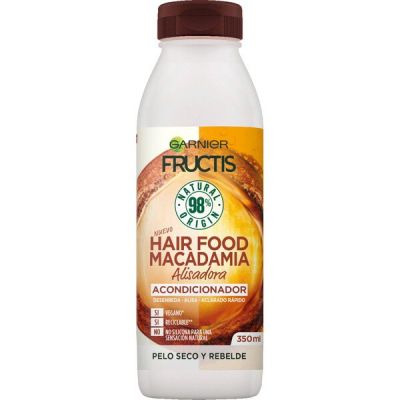 Fructis Hair Food Acondicionador Macadamia Alisadora 350 Ml