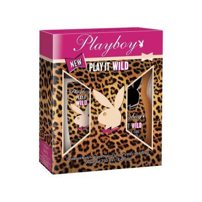 PLAYBOY PLAY IT WILD DEO 75ML+250ML SG