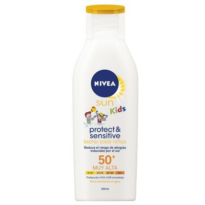 Nivea Bronc Lec F50+ Niños Sen 200