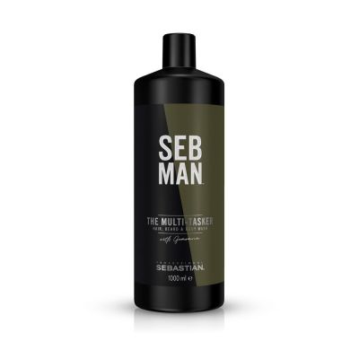 Sebman The Multitasker 3 In 1 Hair Wash 1000 Ml