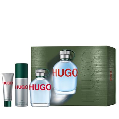Hugo Man Edt 125Ml + Deo + Gel.