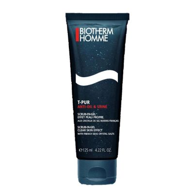 Homme T-Pur Anti-Oil & Shine Scrub En Gel 125Ml