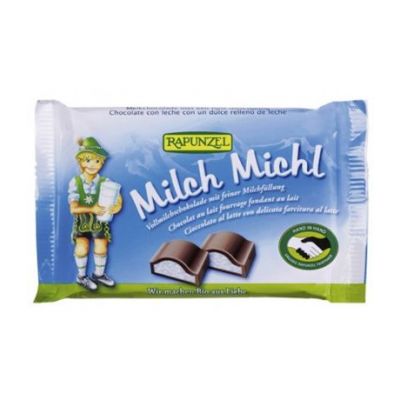 Snack de Chocolate con Leche Milch Bio 100g Rapunzel