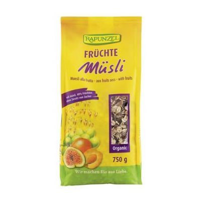 Organic Fruit Muesli 750g Rapunzel
