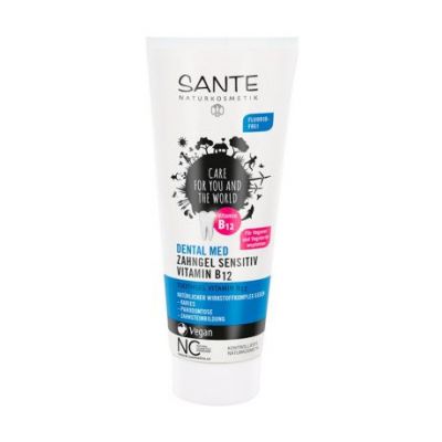 Dentifrico Vitamina Vegan B12 75ml Sante
