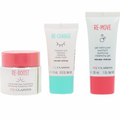 MY CLARINS THE ESSENTIALS lote 4 pz
