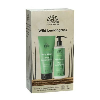 Pack Wild Lemongrass Gel and Body Moisturizer Eco Vegan 1 unit Urtekram