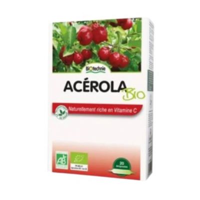 Acerola Bio Ampullen 20amp Biover