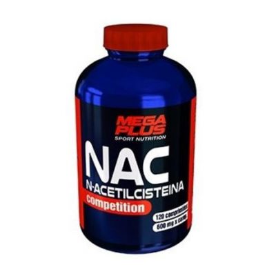 NAC N-Acetylcysteine Sport Gluten Free 120comp Megaplus