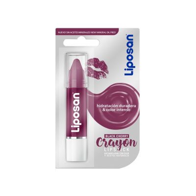 Liposan Crayon Hidratación & Color Intenso #Black Cherry 3 G
