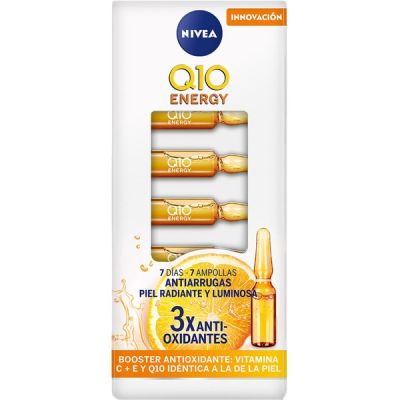 Q10+ Vitamina C Anti-Arrugas+Energizante Ampollas X 7 Uds