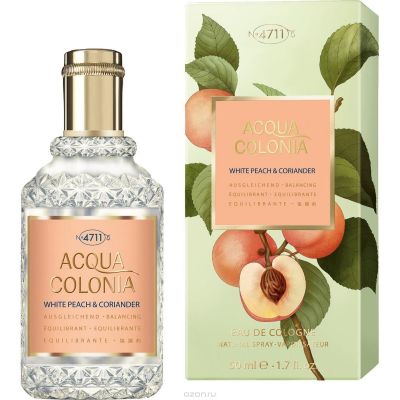 4711 Acqua Colonia Eau De Cologne White Peach & Coriander 50Ml Vaporizer