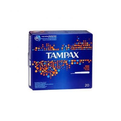 TAMPAX SUPER-PLUS tampón 20 uds
