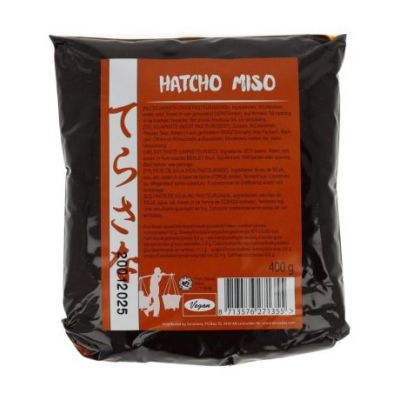 Hatcho Miso Soy Vegan 400g Terrasana