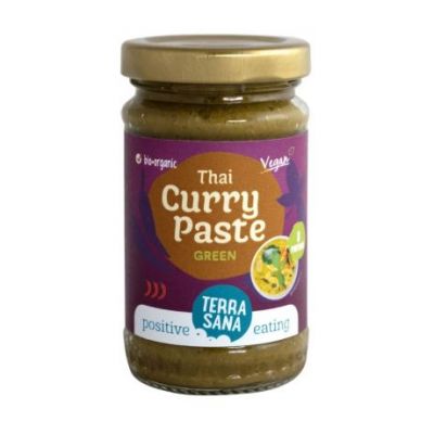 Vegan Eco Red Thai Curry Paste 120g Terrasana