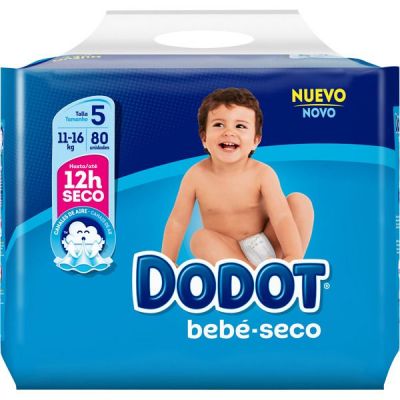 Dodot Dry Bébé T-5 80 Unités
