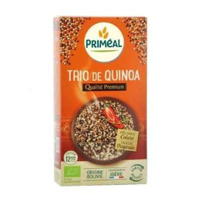 Quinoa Trio White Red and Black Eco 500g Primeal