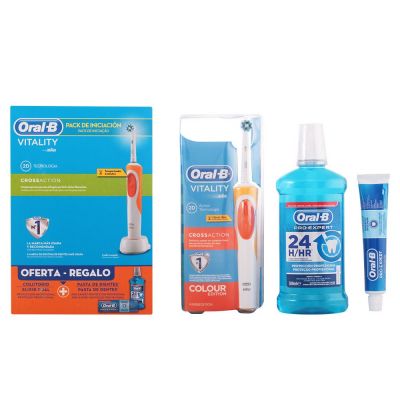ORAL-B VITALITÉ ACTION CROISÉE LOT DE SANTÉ 3 pcs
