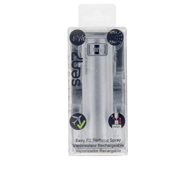 STYLE refillable perfume atomizer #steel 120 sprays 7.5 ml