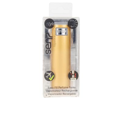STYLE refillable perfume atomizer #gold 120 sprays 7.5 ml
