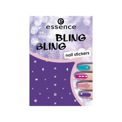 Essence Bling Bling Stickers Para Uñas 01