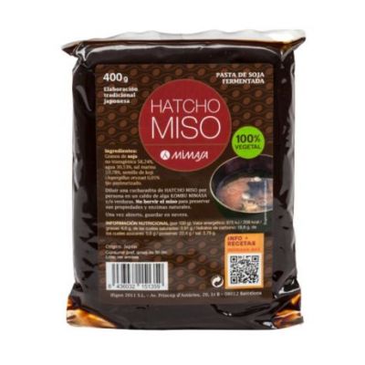 Hatcho Miso Soja Vegan Sachet 400g Mimasa