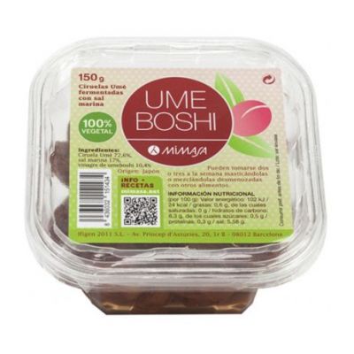 Umeboshi Vaschetta Intera 150g Mimasa