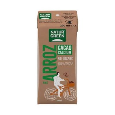 Vegetable Rice Drink with Cocoa 24x200ml Natur-Green