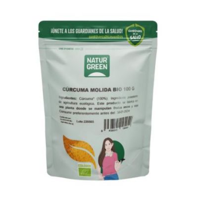 Curcuma Molida Bio Vegan 100g Natur Green