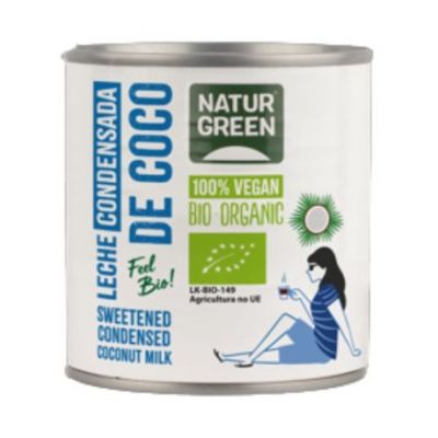 Leche Condensada Coco Bio Vegan 210g Natur Green
