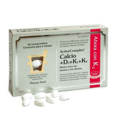 ActiveComplex Calcio D3 K1 K2 60comp Pharma Nord