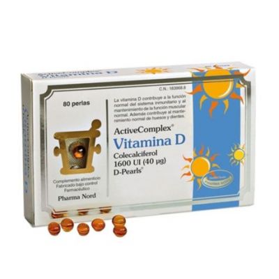 ActiveComplex Vitamin-D 1600Ui 80 Pearls Pharma Nord