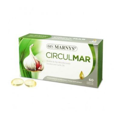 Circulmar Ajo Perlas 500Mg desodorizado 60 Perlas Marnys