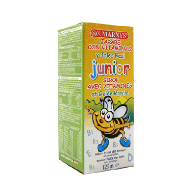 Sciroppo Multivitaminico Junior con Gelatina 125ml Marnys