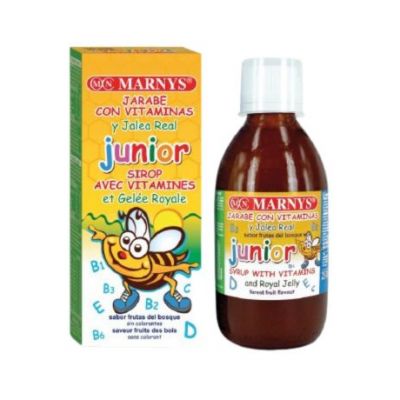 Sirop Multivitaminé Junior avec Gelée 250ml Marnys
