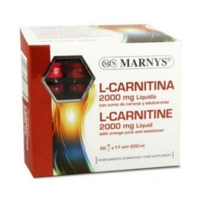 Carnitina Viales 2000Mg Naranja 20 Viales Marnys