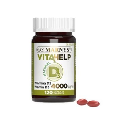 VitaHelp Vitamina-D3 4000Ui 120 Perlas Marnys