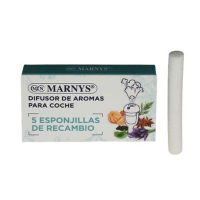 Recambio Difusor Coche 5 1ud Marnys