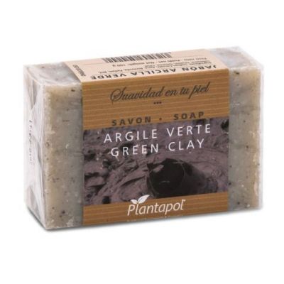 Jabon Natural Arcilla Verde 100gr Planta-Pol