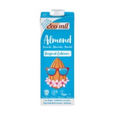 Bebida Vegetal Almendra Agave SinGluten Bio Vegan 6x1L Nutriops Ecomil