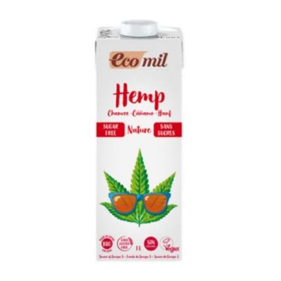 Bebida Vegetal Cañamo SinGluten Bio Vegan 6x1L Ecomil