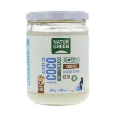 Aceite de Coco Desodor Cuisine Bio 430ml Natur Green