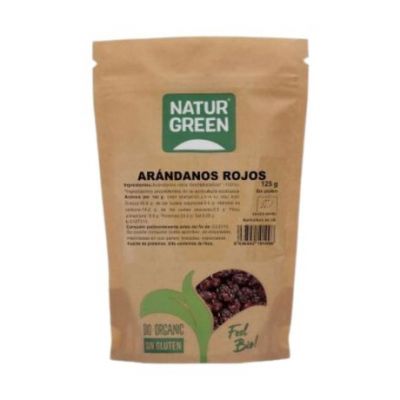 Arandanos Rojos Deshidratados Bio 125g Natur Green