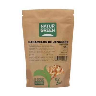 Caramelos de Jengibre Bio 125g Natur Green